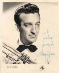 Harry James Signed Publicity Photo -- To Audray [?] / Sincerely Harry James -- 7.75 x 9.5 -- Wear, Else Very Good