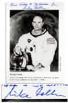 Apollo 11 Astronaut Michael Collins Signed Photo -- Best wishes to Jo Anne from / Mike Collins -- 5 x 7 Glossy -- Near Fine