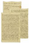 1784 Deed to Property in New Brunswick, New Jersey -- ...previous to the late Revolution...