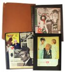 Bob Keeshans Personally Owned Scrapbook Documenting His Captain Kangaroo Show From 1958-1963 -- Newspaper & Magazine Articles -- Television And Your Childs Future