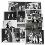 Captain Kangaroo Photo Lot of a Dozen Images -- With Some Captured on His Fun With Music Live Tour in 1959-1961 