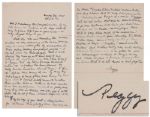 Wonderful Margaret Mitchell Autograph Letter Signed Peggy -- Revealing Female Writers and Historians Who Influenced Gone With the Wind -- 1935