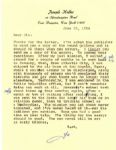 Joseph Heller Typed Letter Signed:  The mission you ask about never happened