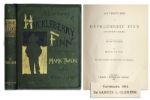 First Edition, First Printing of Mark Twains Masterpiece, Adventures of Huckleberry Finn -- Beautiful Condition