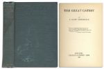The Great Gatsby -- First Edition, First Printing of F. Scott Fitzgeralds Legendary Novel