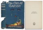 Exceedingly Rare First Printing Dusjacket of The Great Gatsby -- Much More Rare Than the Legendary Novel It Houses