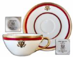 Reagan White House Exhibit China Cup & Saucer by Lenox -- Fine