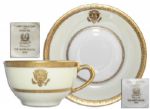 Woodrow Wilson White House Exhibit Collection China Cup & Saucer by Lenox -- Fine