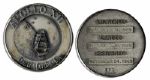 Jack Swigerts Personally Owned Space-Flown Apollo 12 Robbins Medal -- Serial Number 171