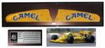 Ayrton Sennas Pair of Race-Used Front Wing End Plates From His Lotus 99T Car