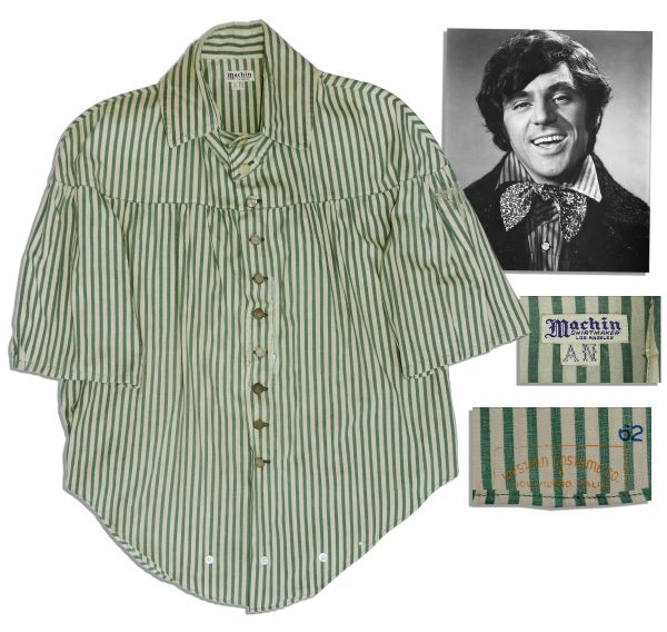 Striped Shirt Worn by British Singer & Actor Anthony Newley in the 1967 Film ''Doctor Doolittle''