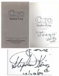 Stephen Kings Pre-Publication Proof of Cujo -- Signed & Inscribed by King -- ...Dont let the dog bite! Stephen King...
