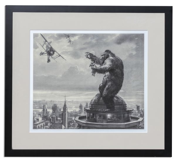Ray Bradbury Personally Owned ''King Kong'' Limited Edition Poster & Film Strip