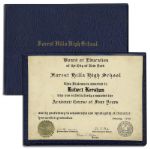 Captain Kangaroo Robert Keeshans High School Diploma