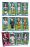 Lot of Twelve Dolly Darling Prototype Dolls -- In Original Packaging -- From Estate of G.I. Joe Creator Don Levine
