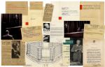 Fascinating 1950s Frank Lloyd Wright Lot -- Includes Telegrams, Unpublished Photos, Early Publications and Several Other Documents Relevant to the Renowned Architect