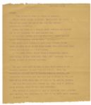 Original JFK News Teletype: the Apprehension of Lee Harvey Oswald & Plans for Kennedys Burial -- ...He...denies assassinating Mr. Kennedy...