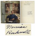 Norman Rockwell Autobiography My Adventures as an Illustrator Signed