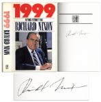 Richard Nixon Signed First Edition of His Book 1999 / Victory Without War