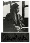 Rosa Parks 8 x 10 Photo Signed