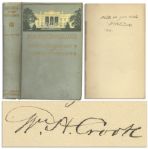 President Lincolns Bodyguard, William Crook Signed Book Memories of the White House