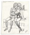 Comic Art by Bill Ward -- Excellent Vintage Good Girl Art