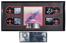 Led Zeppelin RIAA Platinum Record Award for Led Zeppelin Boxed Set -- From George Marino Estate