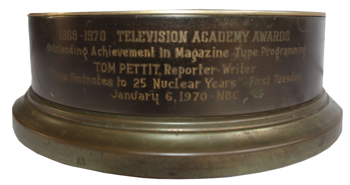 Emmy Award Presented to ''First Tuesday'' Reporter in 1970