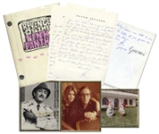 Lot of Interesting Items Related to Peter Sellers and the Pink Panther -- Includes Intriguing Autograph Letter Signed by Sellers & Revenge of the Pink Panther Script