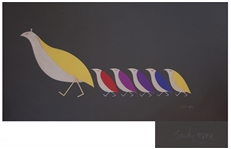 The Partridge Family Animated Title Artwork by Legendary Artist Sandy Dvore -- First Time at Auction