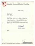 Stan Musial Typed Letter Signed on St. Louis Cardinals Stationery