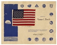 U.S. Flag Flown to the Moon on the Apollo 17 Mission