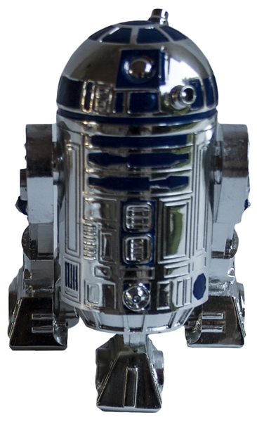 Star Wars Silvered Miniature of R2-D2 -- One of Only 20 Made