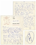 Hunter S. Thompson Autograph Letter Signed From 1967 -- "…Im in a terrible agent snarl again. I have to come there & cut all the Gordian knots…"