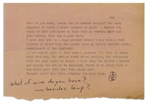 Hunter Thompson Letter Signed From 1961 Shortly After Settling in at Big Sur -- "…have a view looking 15 miles down the coast…"