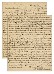 Lincoln Assassination Letter -- ...Rev. [George] Porter...simply reiterates what he has heard from others although he writes as if he were stating matters he had witnessed in person...