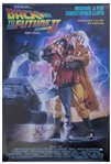 Back to the Future Cast-Signed Poster -- Includes Signatures of Michael J. Fox, Christopher Lloyd & Lea Thompson