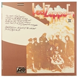 David Juniper Signed Led Zeppelin II Album -- ...on spec, I mocked up a fold-out design for the second album and took it to Led Zeppelins manager...