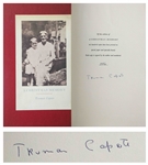 Truman Capote Signed Limited Edition of A Christmas Memory