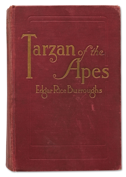 First Edition, First Printing of ''Tarzan of the Apes'' by Edgar Rice Burroughs