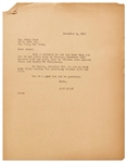 Jane Deacy Letter to James Dean from 1953 -- ...Now be a good boy and be punctual...