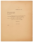 Jane Deacy Letter, Providing a Letter of Recommendation for James Dean -- ...Mr. Dean is a highly reputable man...