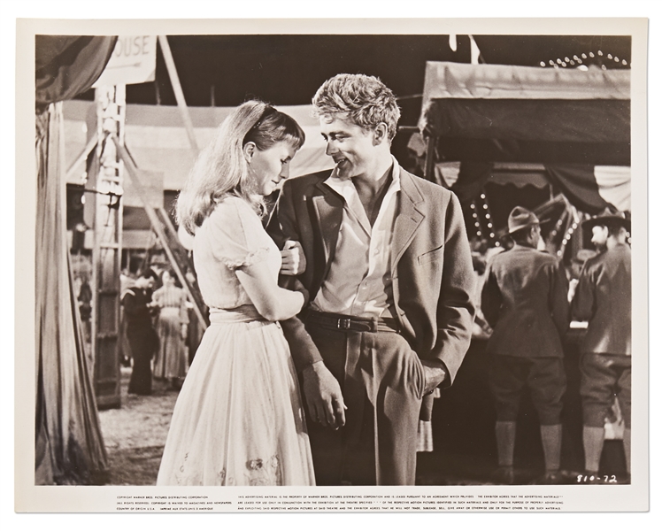 Silver Gelatin 8'' x 10'' Photo of James Dean and Julie Harris from ''East of Eden''