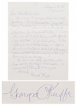 Georgia OKeeffe Autograph Letter Signed Regarding Her Famous Painting, Pink Abstraction -- ...I went to Lake George in the spring I painted that Pink Abstraction...