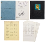 John Wayne Signed The Cowboys Script, John Wayne USC Yearbook & Numerous Call Sheets, Crew Lists, Etc. from The Cowboys
