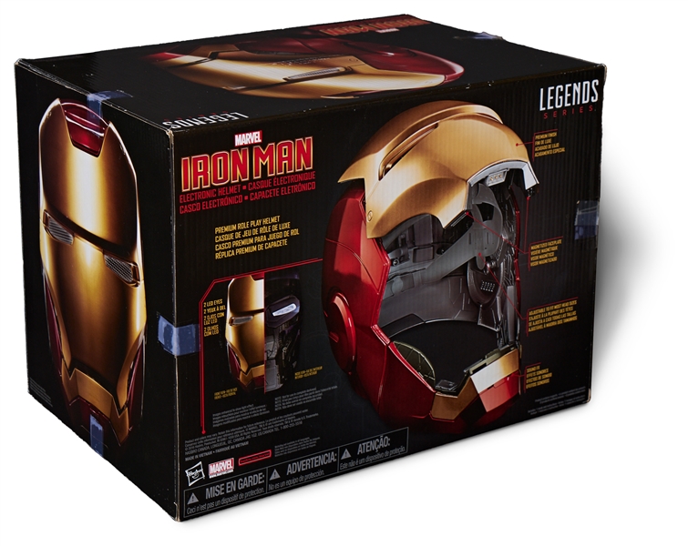 Robert Downey Jr. Signed ''Iron Man'' Helmet -- With Beckett Hologram COA