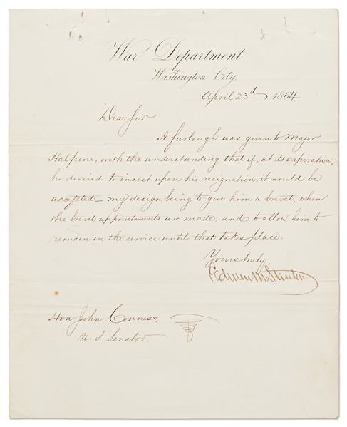Signatures of Abraham Lincoln's Cabinet