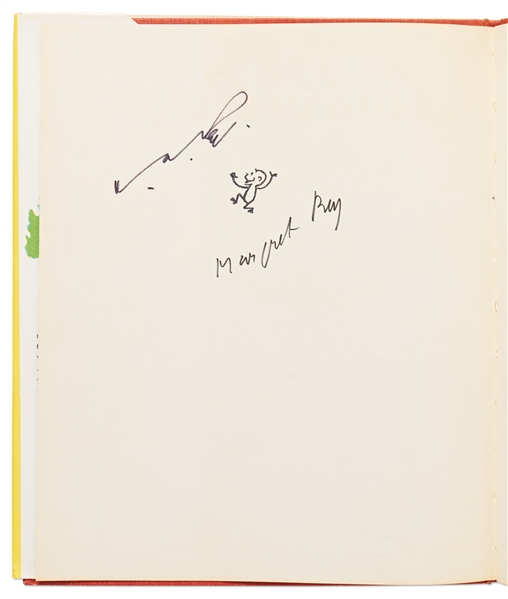 H.A. Rey and Margret Rey Signed First Edition of ''Curious George'' with H.A. Rey Also Drawing an Illustration of the Curious Monkey -- With PSA/DNA COA