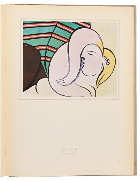 Pablo Picasso Signed First U.S. Edition of the Art Book ''Picasso'' by Jean Cassou