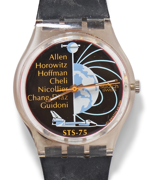 NASA Astronaut Jeffrey Hoffman Space Flown Mission Watch -- Flown on STS-75 Columbia